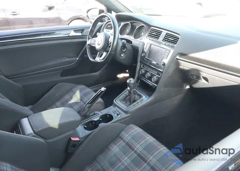 2016 Volkswagen Golf Gti S 2-Door z USA, uszkodzony, nr VIN 3VWYT7AU5GM025372